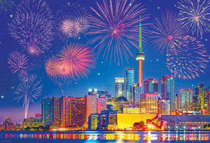Toronto Fireworks Children's Jigsaw Puzzle