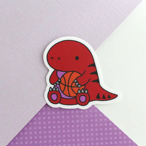 Raptor Basketball Sticker