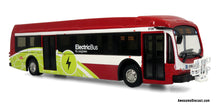 Load image into Gallery viewer, TTC Electric Bus Diecast Model: Proterra ZX5 1:87 Scale