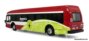 TTC Electric Bus Diecast Model: Proterra ZX5 1:87 Scale