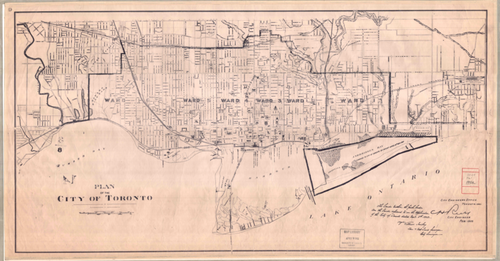 1902 Map of Toronto