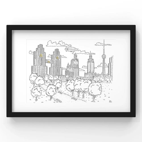 Alternate City Place Art Print