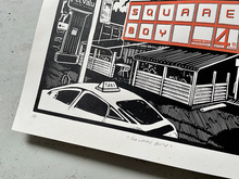 Load image into Gallery viewer, Square Boy Hamburgers Screen Print