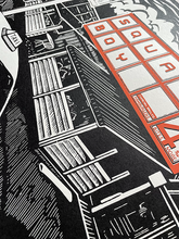 Load image into Gallery viewer, Square Boy Hamburgers Screen Print