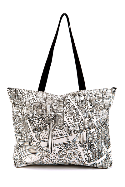 Toronto Lines Tote Bag – Spacing Store: Toronto's City Gift Store