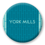 Load image into Gallery viewer, Toronto Subway Buttons: Yonge line