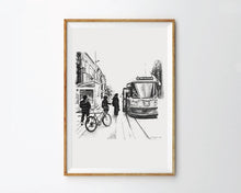 Load image into Gallery viewer, Roncesvalles Streetscape Art Print