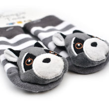 Load image into Gallery viewer, Raccoon Baby Socks