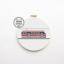 Load image into Gallery viewer, Streetcar Cross Stitch Kit