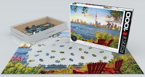 View From Toronto Island Jigsaw Puzzle