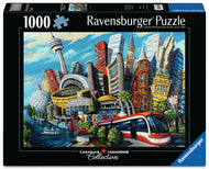 Toronto Iconic Sights Jigsaw Puzzle