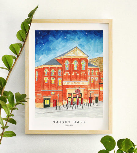 Toronto's Massey Hall Art Print (12