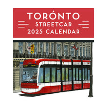 Load image into Gallery viewer, 2025 Toronto Streetcar Calendar