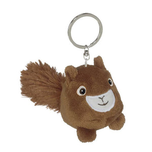 Squirrel "Lil' Hunks" Plush Keychain