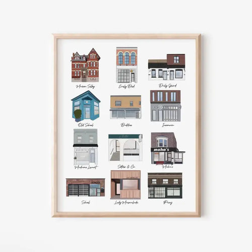 Toronto Brunch Restaurants Print