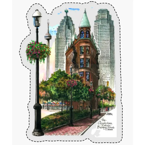 Gooderham Flat Iron Building Sticker