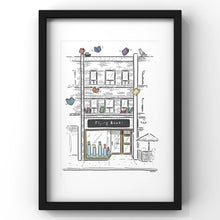 Load image into Gallery viewer, Flying Books Art Print