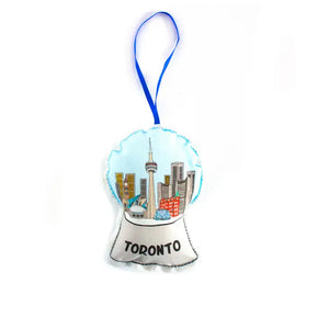 Toronto Snowglobe Ornament