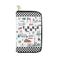 Toronto Icons Zip Wallet