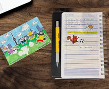 Load image into Gallery viewer, Soccer in the Six Sticker Sheet