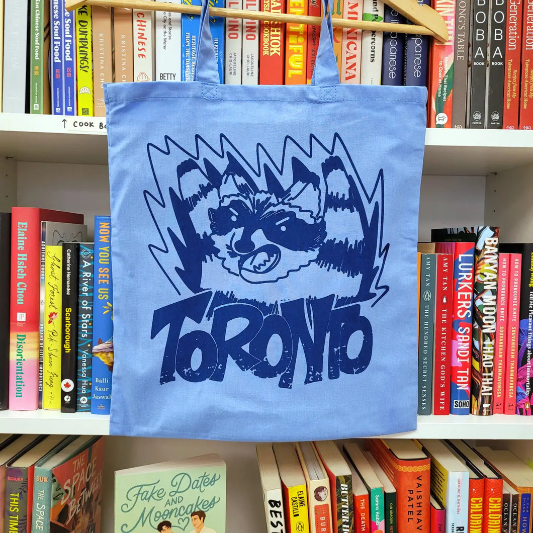 Feral Raccoon Tote Bag