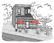 Load image into Gallery viewer, Rooster Coffee Riverdale Art Print