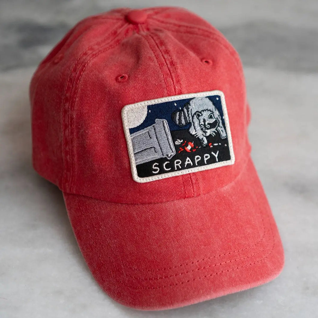 Scrappy Raccoon Dad Cap