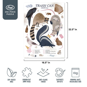 Trash Can Creatures Jigsaw Puzzle