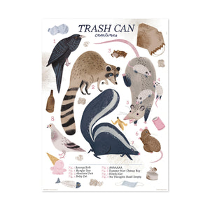 Trash Can Creatures Jigsaw Puzzle