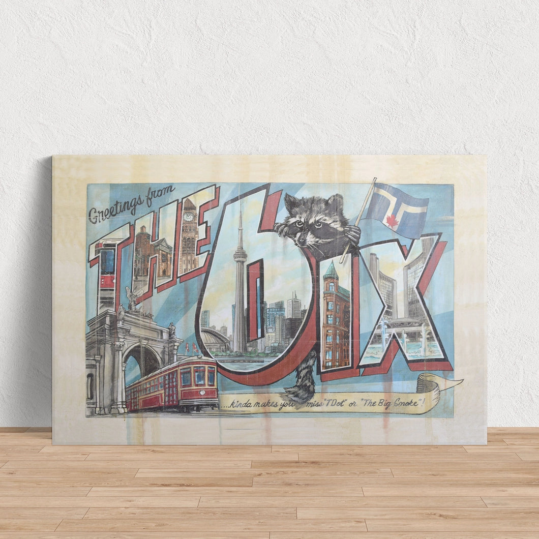 Greetings From The 6ix Art Print