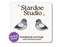 Load image into Gallery viewer, Pigeon Earrings