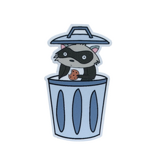 Load image into Gallery viewer, Trash Panda Raccoon Sticker