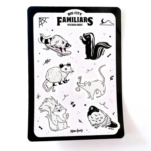 Big City Familiars Sticker Sheet