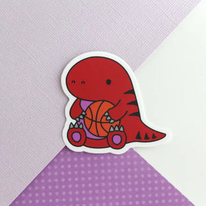 Raptor Basketball Sticker