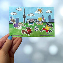 Load image into Gallery viewer, Soccer in the Six Sticker Sheet