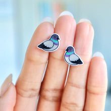 Load image into Gallery viewer, Pigeon Earrings