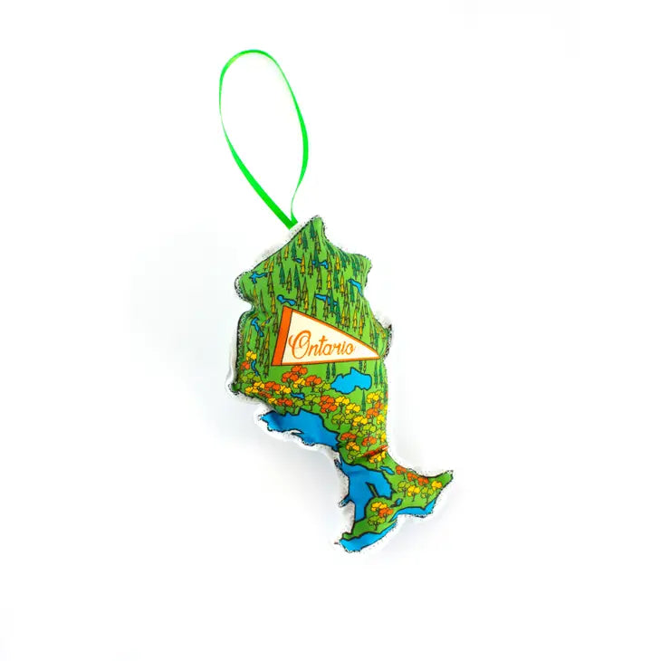 Ontario Map Ornament