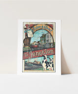 The Junction Art Print