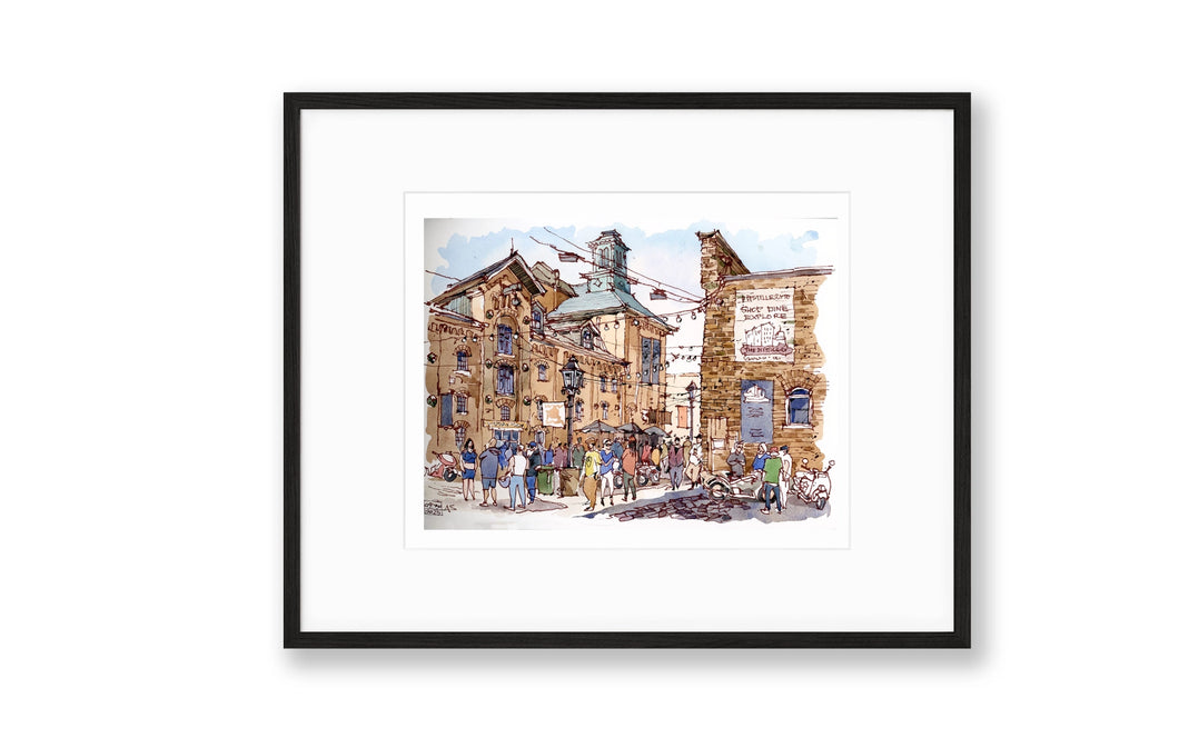 Distillery District Art Print