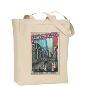 Graffiti Alley Tote Bag