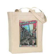 Graffiti Alley Tote Bag