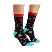 Load image into Gallery viewer, Kids Toronto Icons Socks