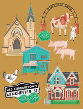 Load image into Gallery viewer, Cabbagetown Icons Print