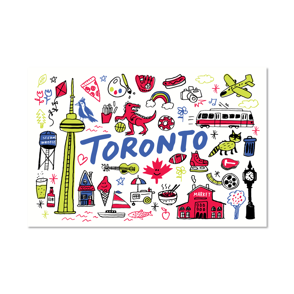 Top Toronto Postcard