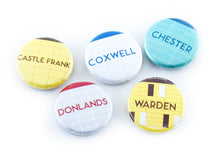 Load image into Gallery viewer, Toronto Subway Magnets: Danforth line