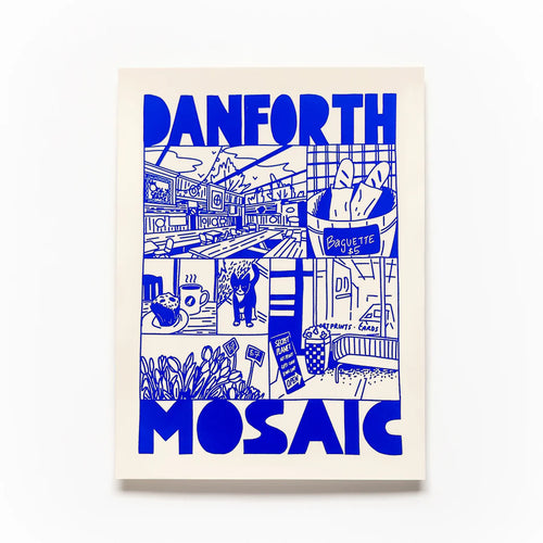 Danforth Mosaic Art Print