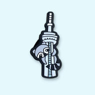 CN Tower Raccoon Shoe Charm