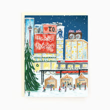 Load image into Gallery viewer, Assorted Toronto Wraparound Holiday Cards Boxed Set