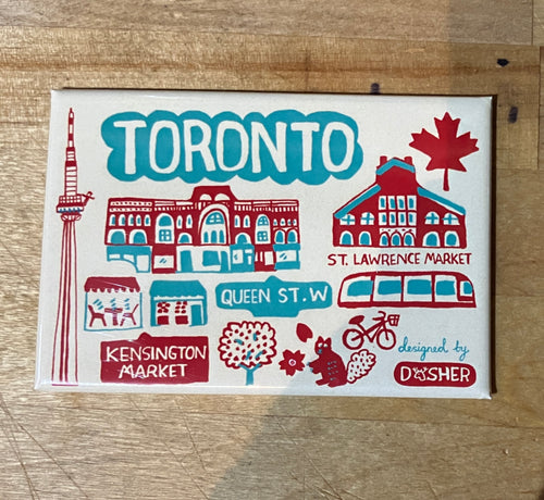 Toronto Illustrated Magnet