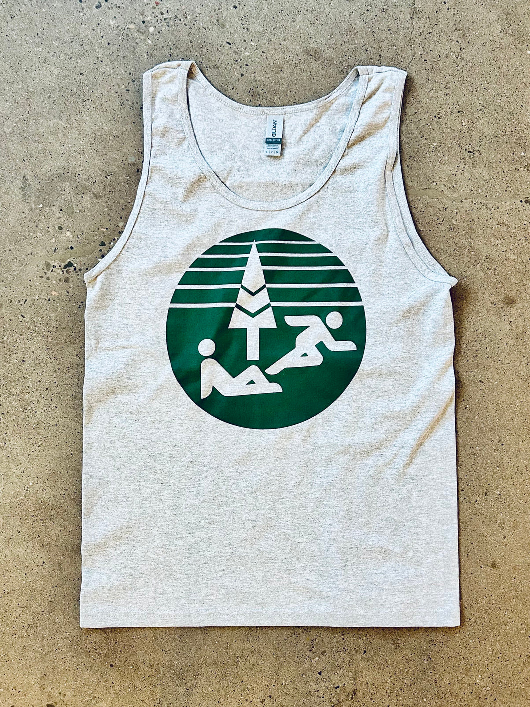 Retro Parks And Rec Logo Tank Top